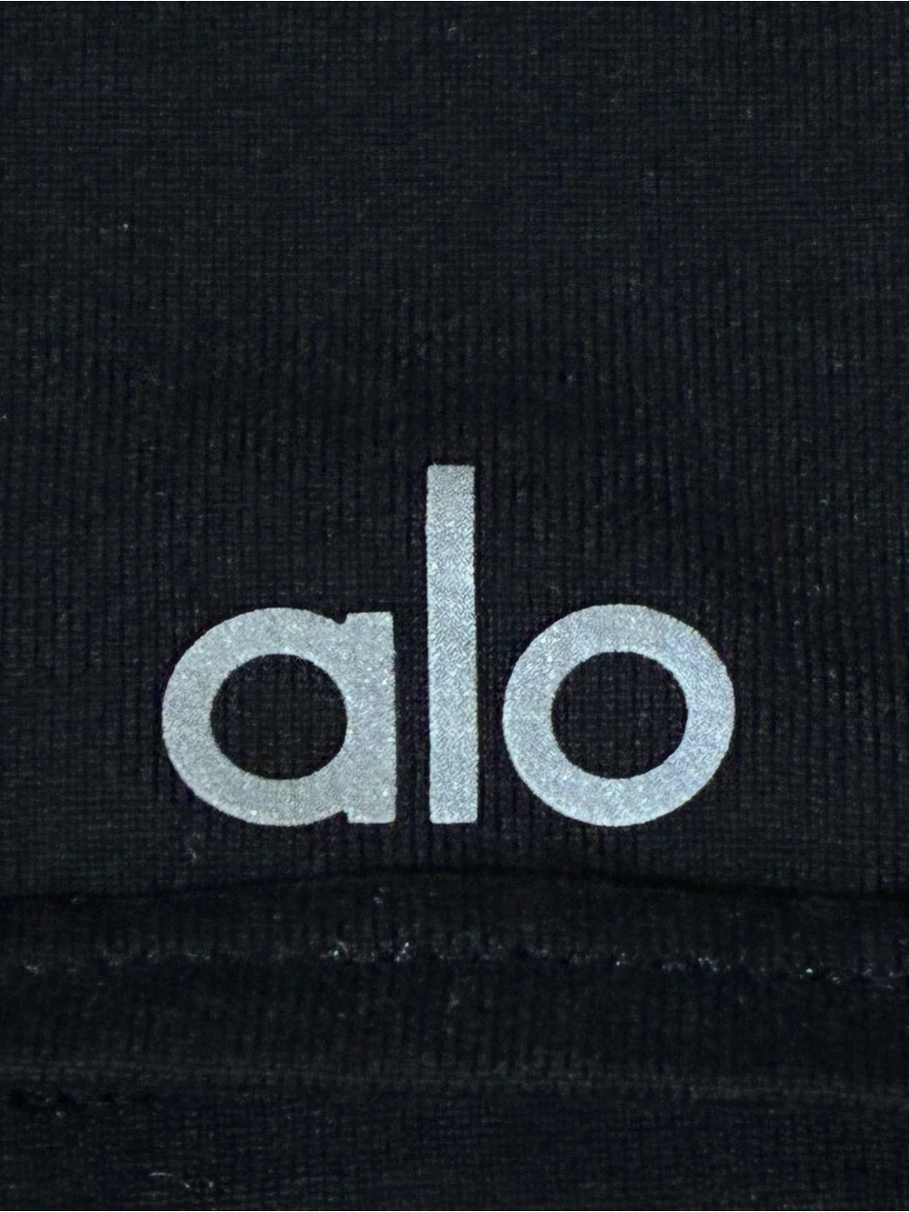 Alo Yoga Airbrush Real Bra Tank Black